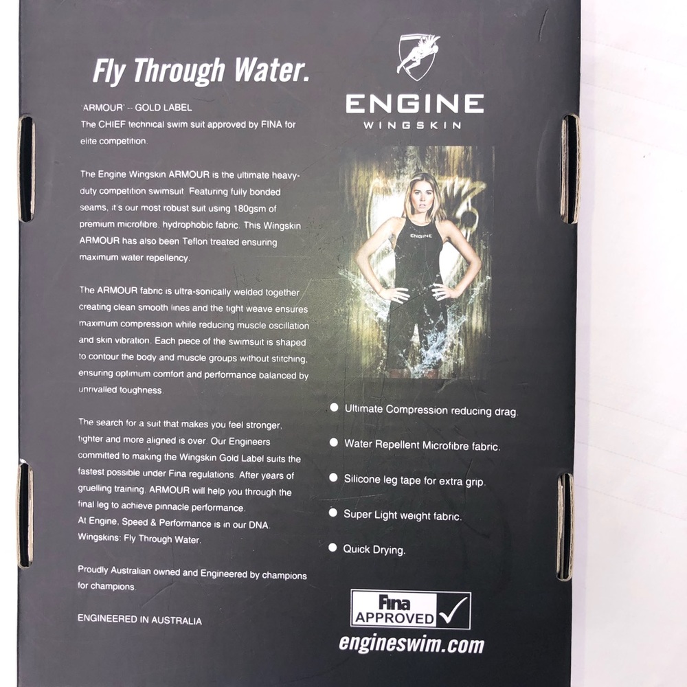 Engine Wingskin Armour Technical Competition Swim… - image 7